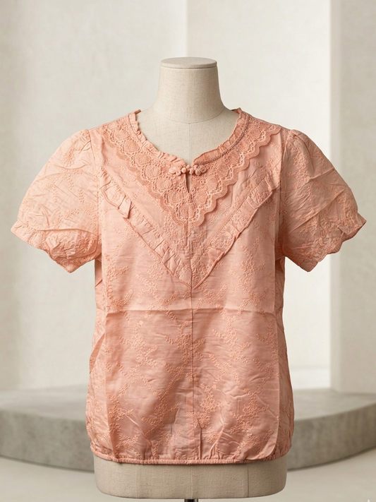 Elegant Ethnic-Contemporary Top