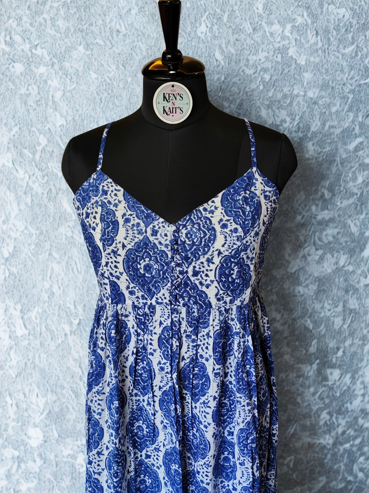 Indigo Collection – Jaipur Print Mul Cotton Dress