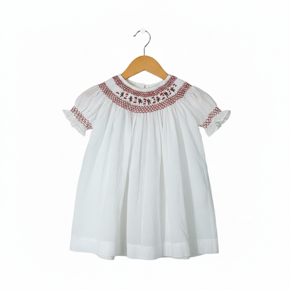 Hand Smocked Embroidered Design (Imported)