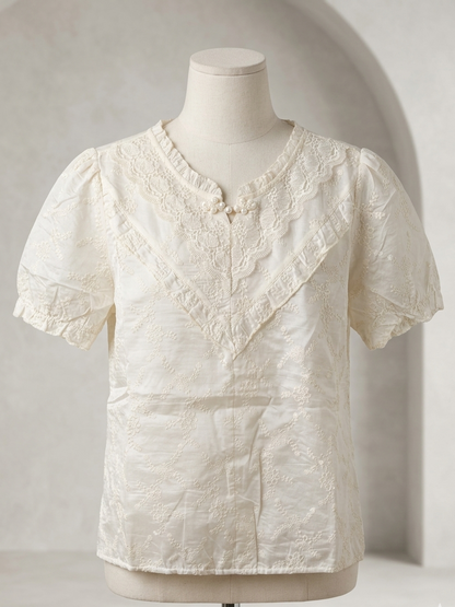 Elegant Ethnic-Contemporary Top