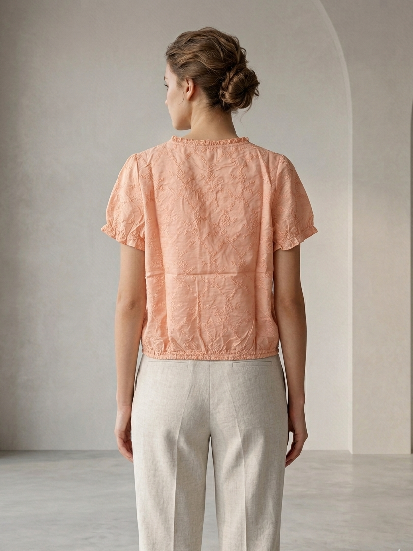 Elegant Ethnic-Contemporary Top