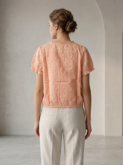 Elegant Ethnic-Contemporary Top