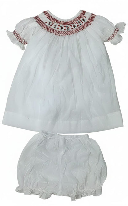Hand Smocked Embroidered Design (Imported)