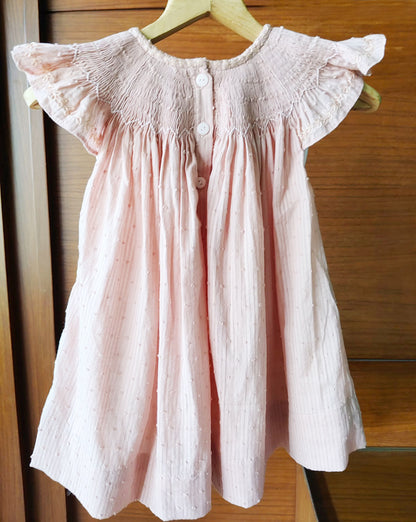 Hand Smocked Embroidered Design (Imported)