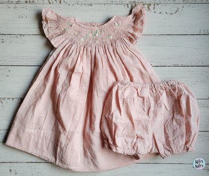 Hand Smocked Embroidered Design (Imported)