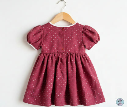 Hand Smocked Embroidered Design (Imported)