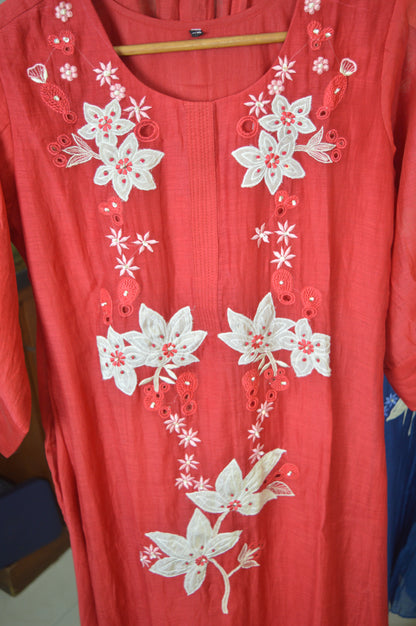 Mul Chanderi 3-Piece Set