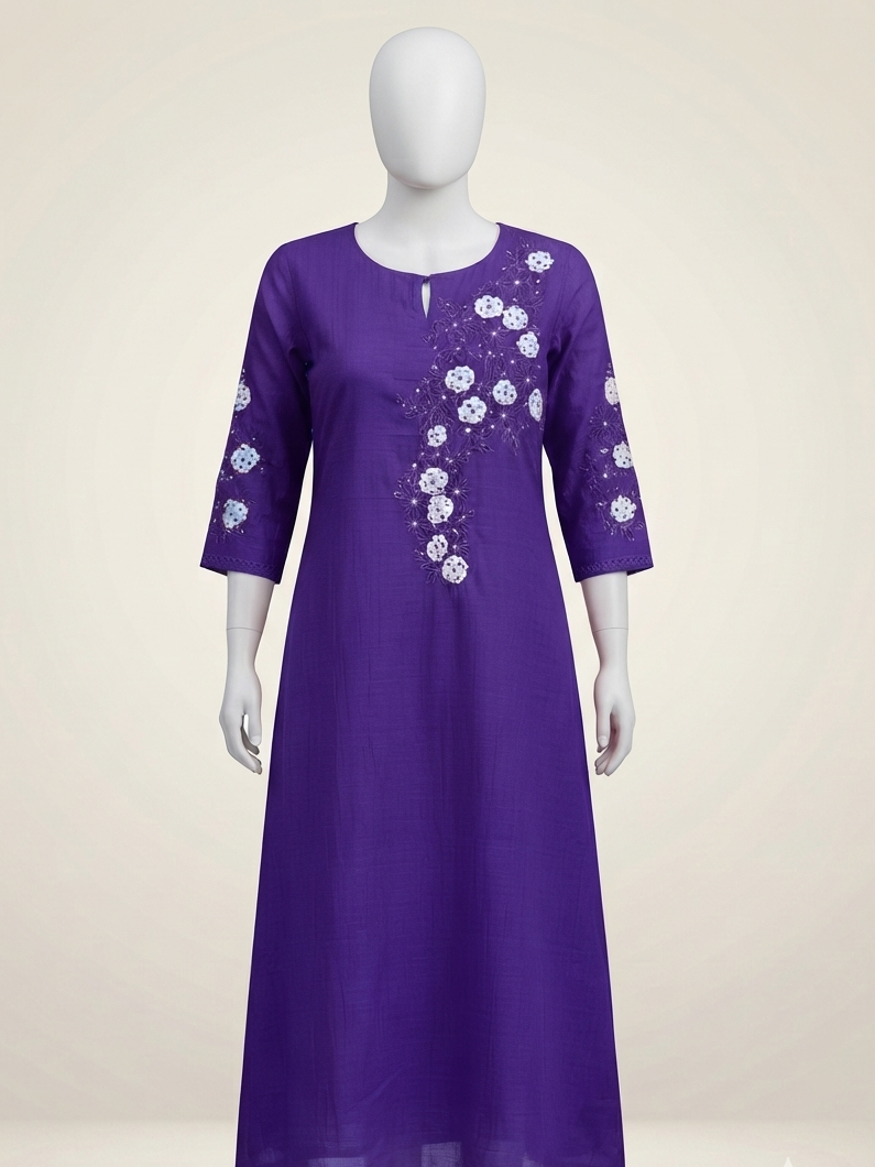 Mul Chanderi 3-Piece Set