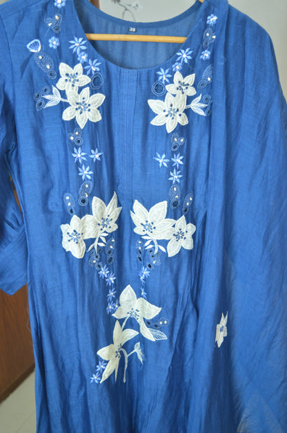Mul Chanderi 3-Piece Set