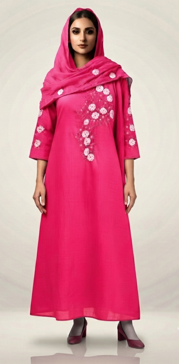 Mul Chanderi 3-Piece Set