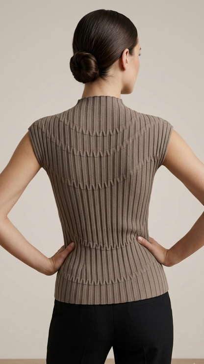 Ribbed Knit Top