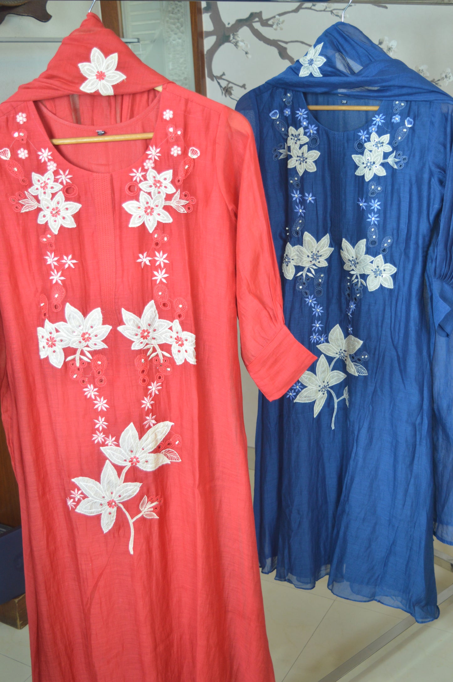 Mul Chanderi 3-Piece Set