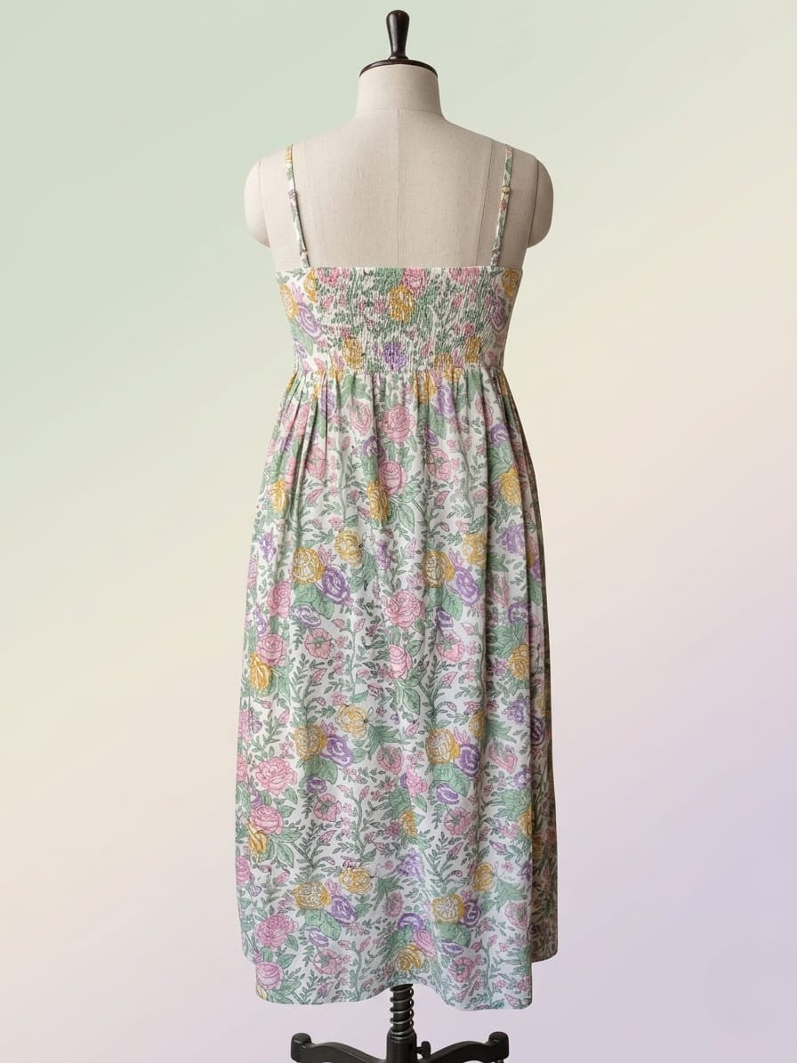Mul Cotton Floral Dress
