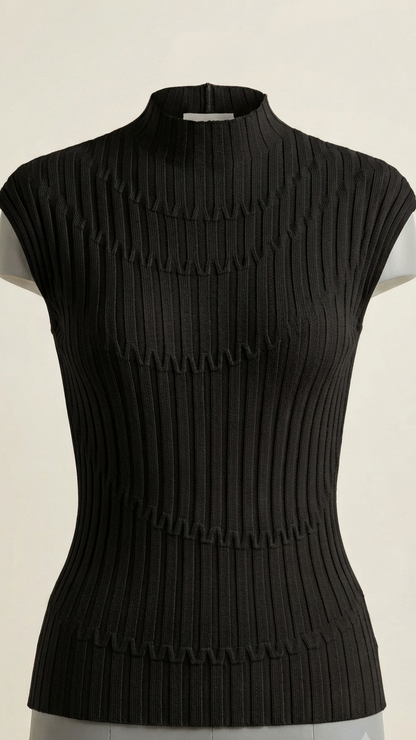 Ribbed Knit Top
