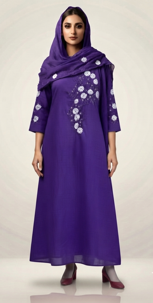 Mul Chanderi 3-Piece Set