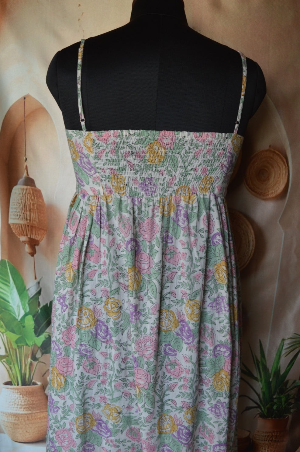 Mul Cotton Floral Dress