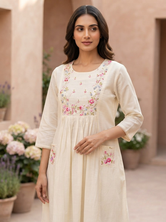Elegant Kora Cotton 3-Piece Set